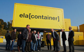 ELA Container - Neuer Firmen-Standort in Moosburg, Erweiterung in Billigheim